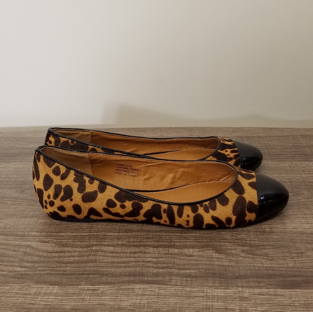 Kelsi Dagger HP🎉🎀 Flats Jordi Cheetah Patent 6.5 - Picture 3 of 8